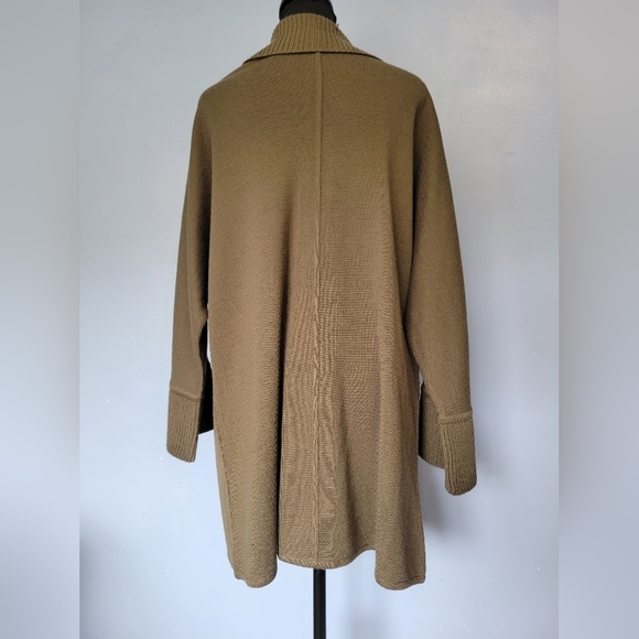 Lots Wool Blend Dolman Wide Sleeve Cardigan Size M - Picture 2 of 10